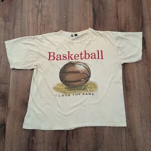 VTG TSI Basketball I Love the Game Adult XXL Shirt Sport NBA